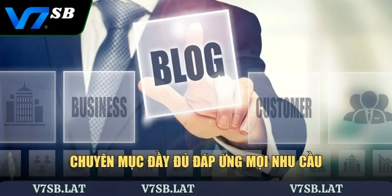 Chuyên mục đầy đủ đáp ứng mọi nhu cầu